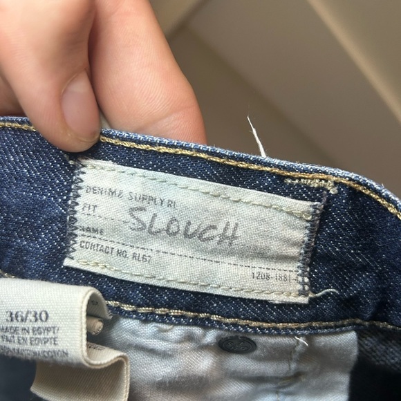 Vintage Denim & Supply made in Egypt "slouch" baggy jeans - Picture 4 of 11